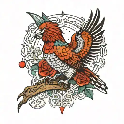 Palestine Hunter Jackie Louay tattoo design idea