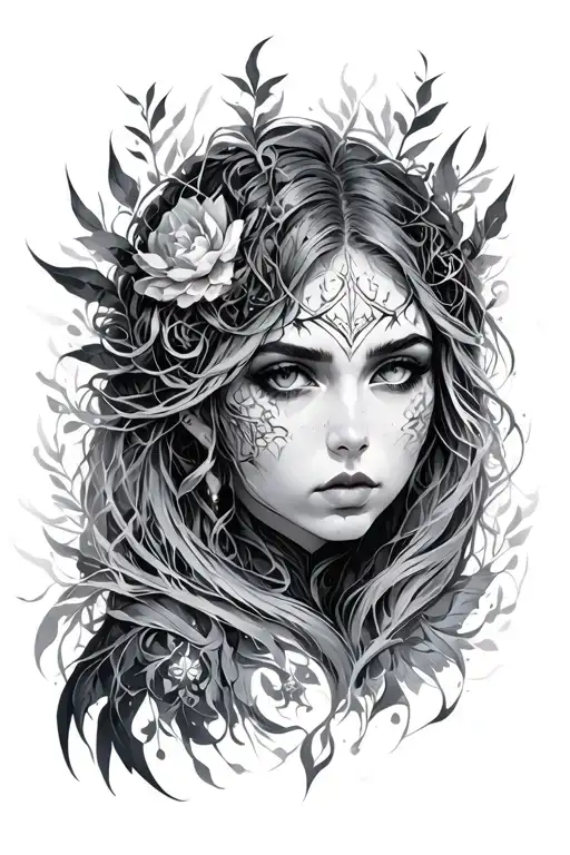 EIR Stegalkin Guild Wars 2 with minds of nature tattoo design idea