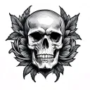 Tooled Leather tattoo design idea