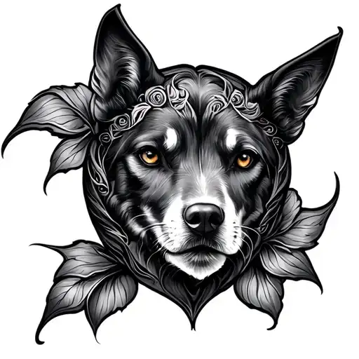 Tooled Leather tattoo design idea