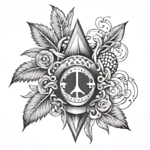 Sobriety tattoo design idea