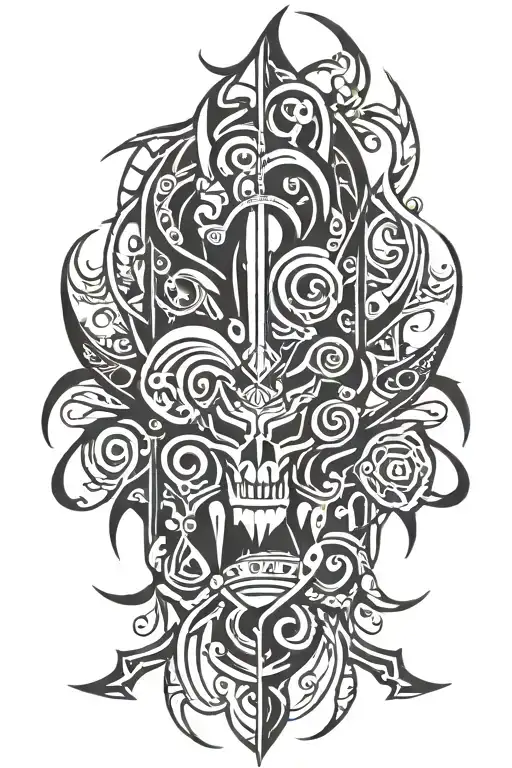 overlord tattoo design idea
