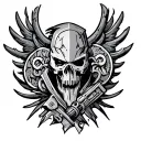 Warhammer 40 000 tattoo design idea
