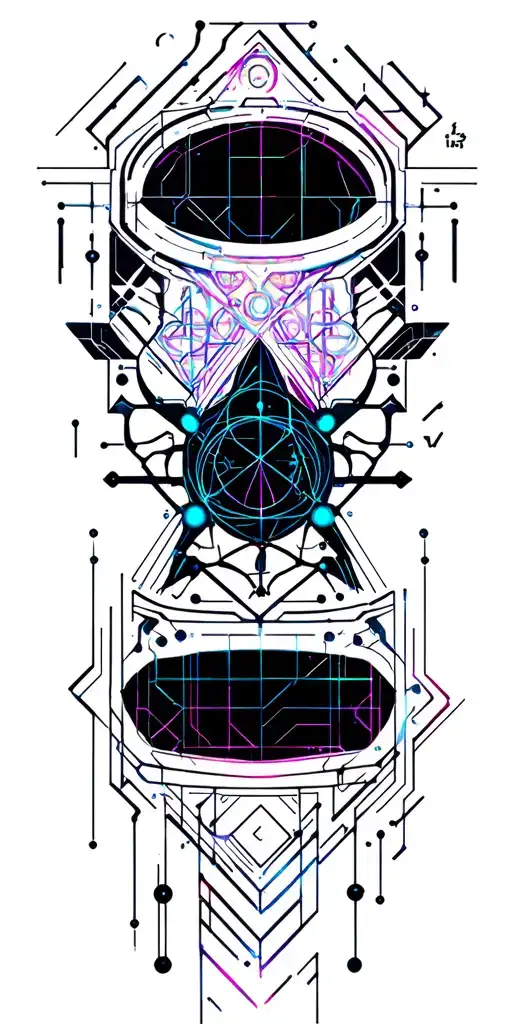 periodic tilings tattoo design idea