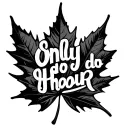 "Only do an hour" maple leaf wrapped tattoo design idea