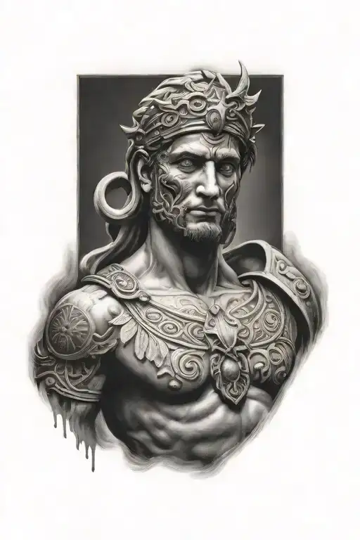 Roman's 8:11 tattoo design idea