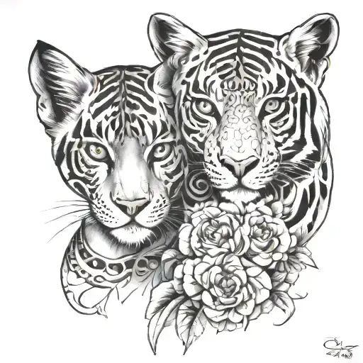 sugy and raja tattoo design idea