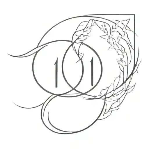 number 1 always wins Radha moon tattoo design idea