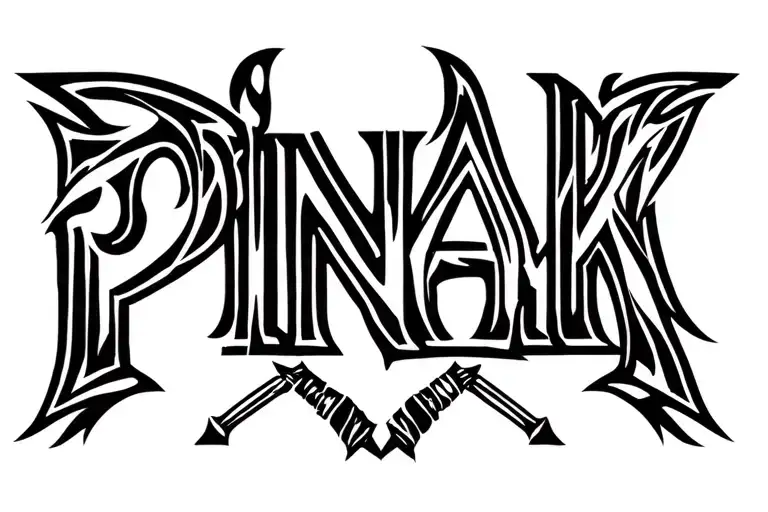 "PINAK" BOW AND ARROW tattoo design idea