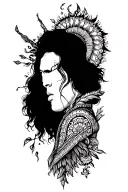 the traveller  tattoo design idea