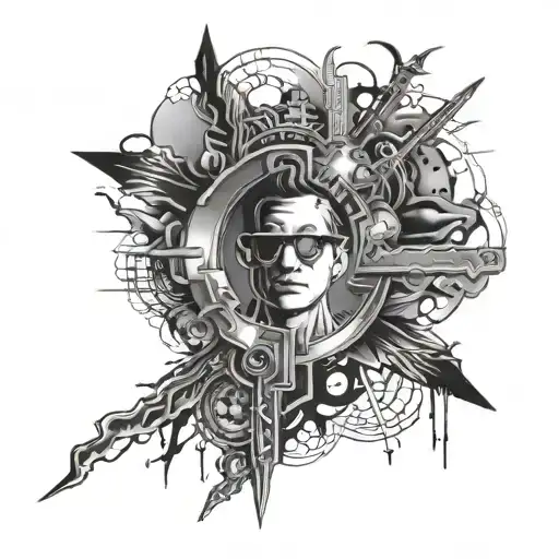 Depeche Mode tattoo design idea