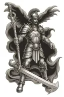 saint florian tattoo design idea