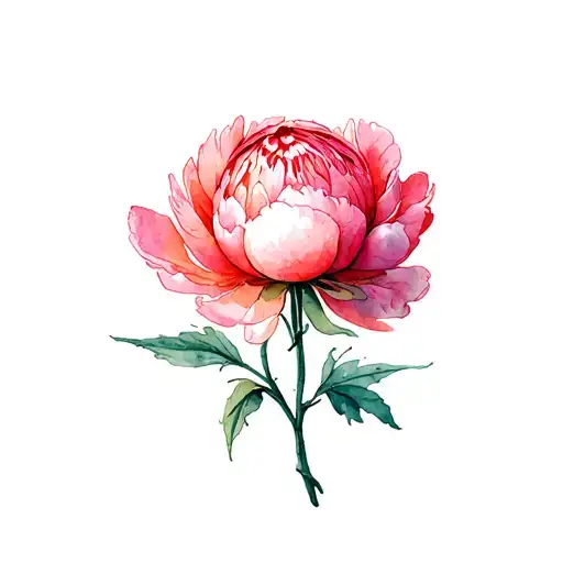 pink peony, 219, Indiana outline, red cardinal tattoo design idea