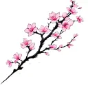 sakura tattoo design idea