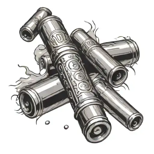 Shotgun Shell tattoo design idea