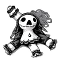 Voodoo Doll tattoo design idea