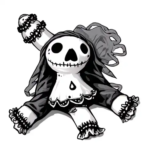 Voodoo Doll tattoo design idea
