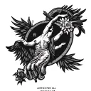 and justice for all tattoo design idea