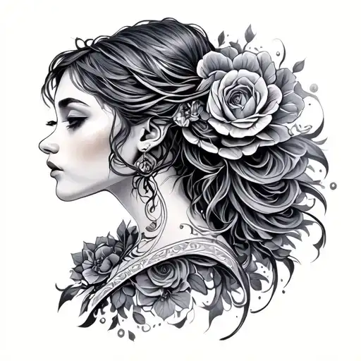 Gemini tattoo design idea