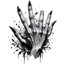 multiple fingers tattoo for women tattoo design idea