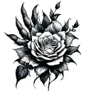 multiple fingers tattoo for women tattoo design idea