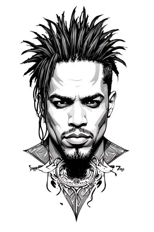 Symbol Shaka Ponk, Depeche Mode, Lenny Kravitz, Sting, Super Tamp, Ko Ko Mo, Mc Solaar, Thomas Fersen tattoo design idea
