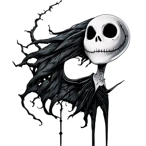 Nightmare Before Christmas tattoo design idea