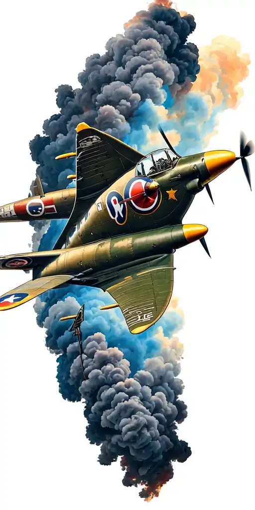 spitfires tattoo design idea
