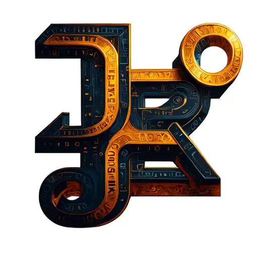 Code bar Numbers tattoo design idea