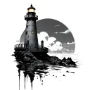 Bioshock Lighthouse tattoo design idea