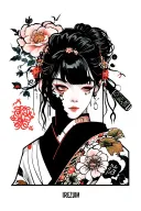 Hip hop lyrics tattoo design idea