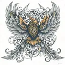 phœnix linkin park tattoo design idea