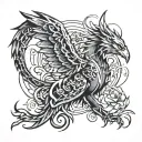 phœnix linkin park tattoo design idea