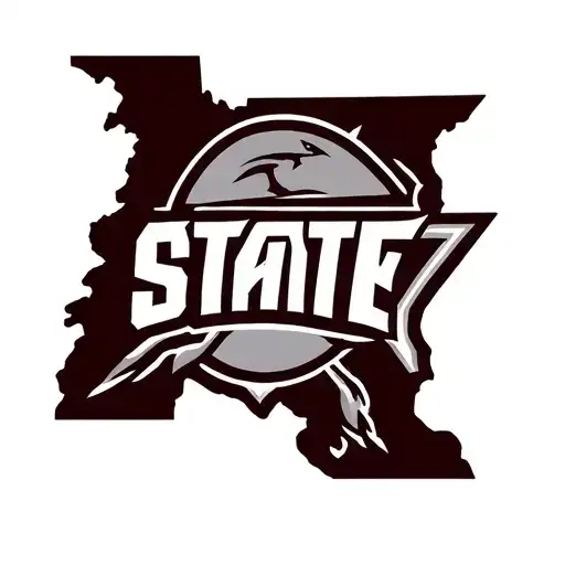 Mississippi state drawing tattoo design idea
