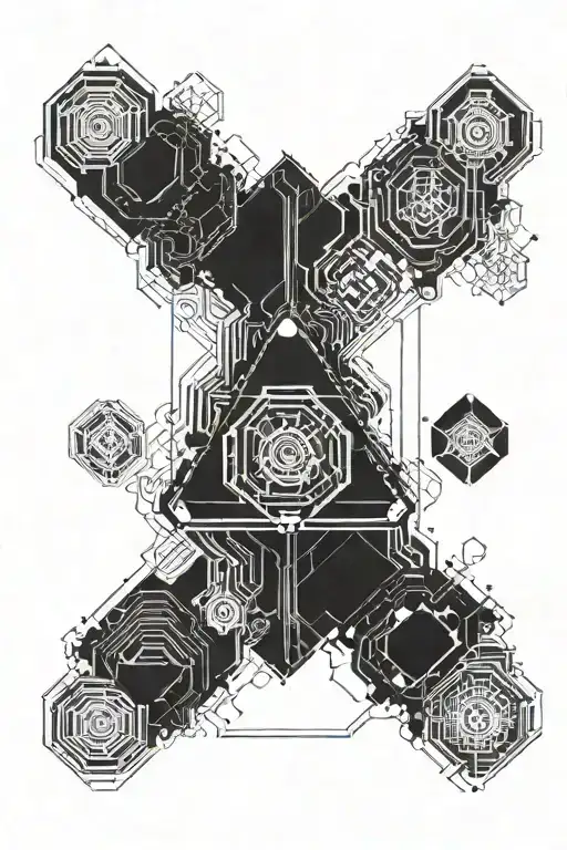 crypto tattoo design idea