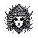 Yodha tattoo design idea