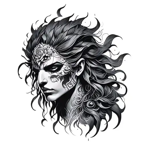 Yodha tattoo design idea