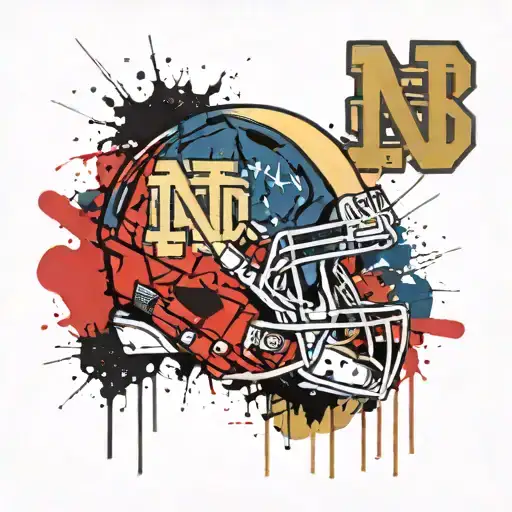 Notre Dame football sucks tattoo design idea