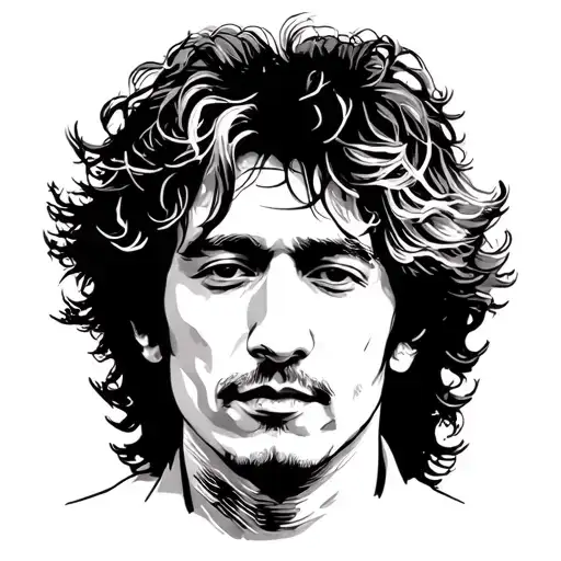 Bob Dylan tattoo design idea