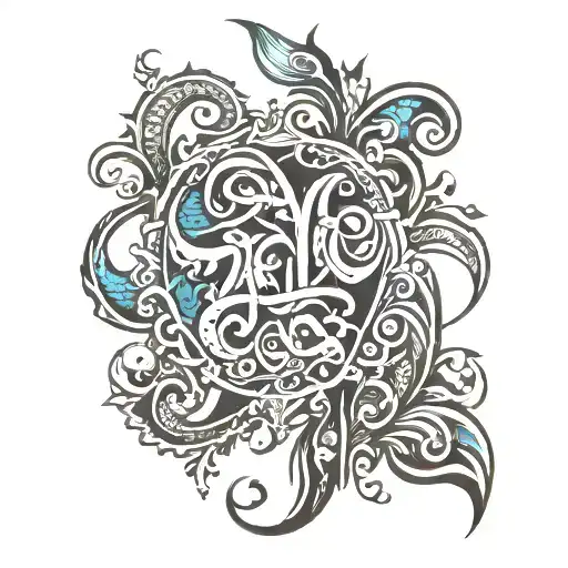 tamil letters tattoo design idea