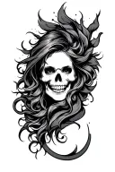 DFD and adrenaline junkie tattoo design idea