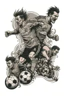 zulu, scottish, family, persistence, soccer, liverpool, time  tattoo design idea
