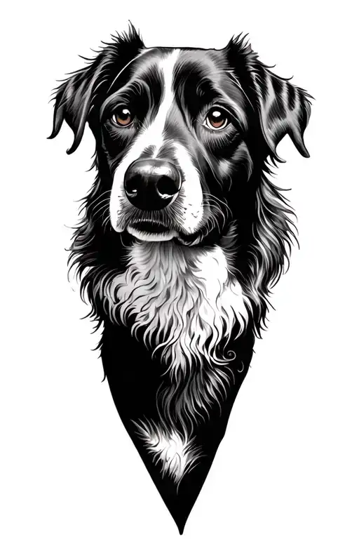 dog remembrance tattoo tattoo design idea
