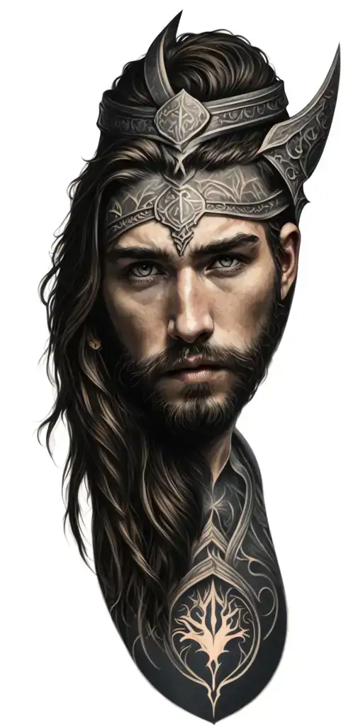 Norse mythology tattoo design idea