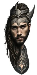 Norse mythology tattoo design idea