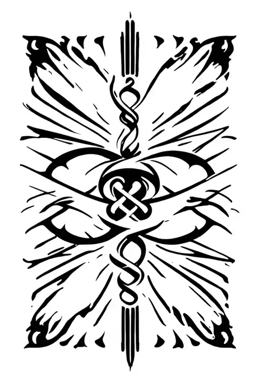 BDSM sign tattoo design idea