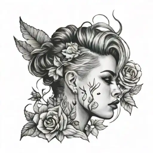 Halsey tattoo design idea