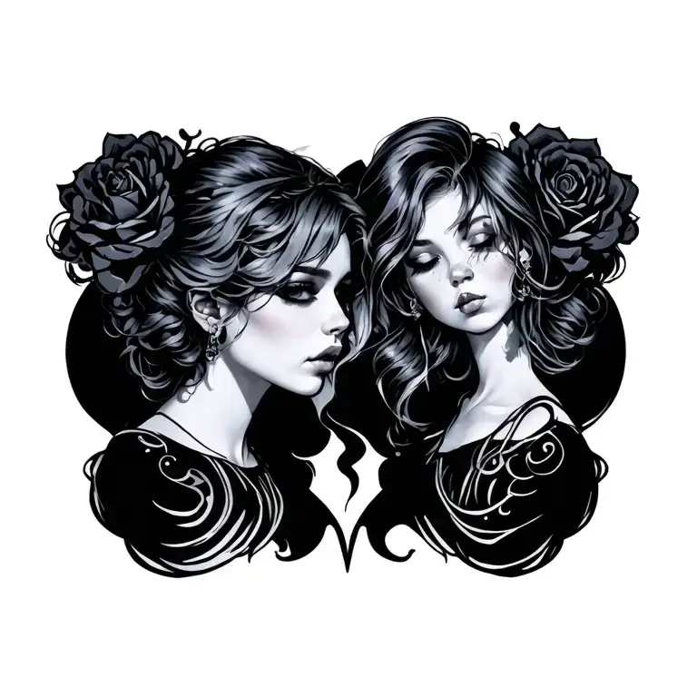 Femboy tattoo design idea