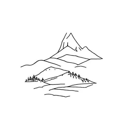 Camino de Santiago tattoo design idea