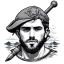 Seaman tattoo design idea